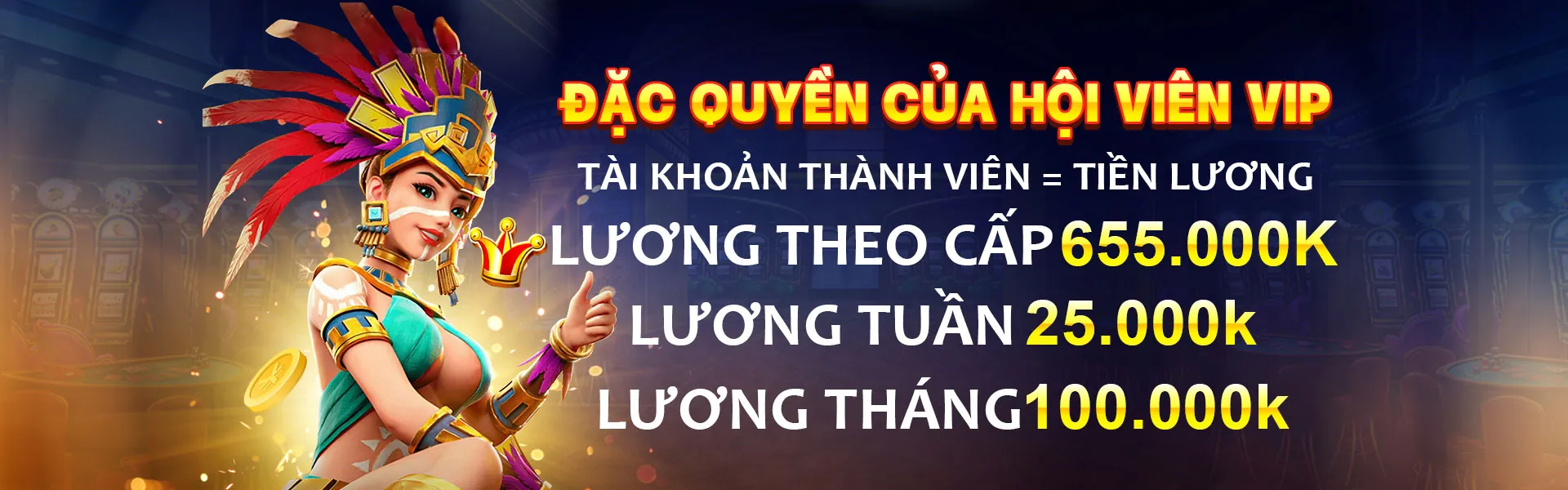 Chương trình VIP độc quyền tại newba5 casino